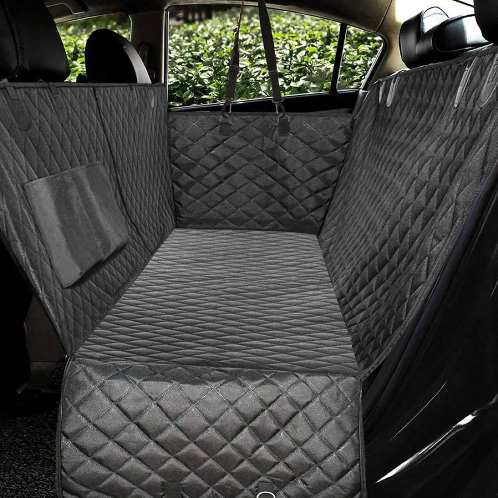 Dog Seat Cover – Large Hammock with Mesh & Pocket