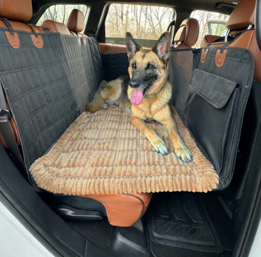 Dog Seat Cover – Large Hammock with Mesh & Pocket